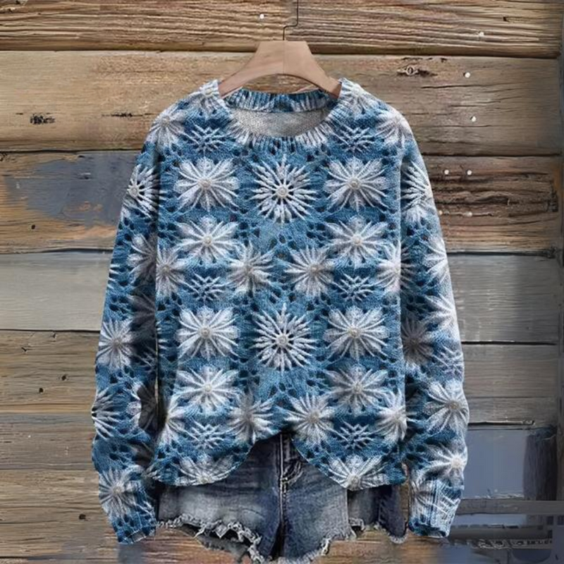 Well Tailored Sweater with a Graceful Silhouette