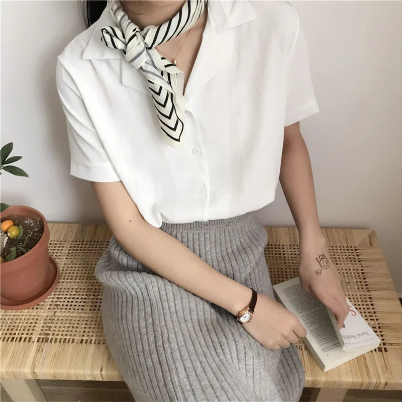 A Vintage Style Blouse with Delicate Timeless Details