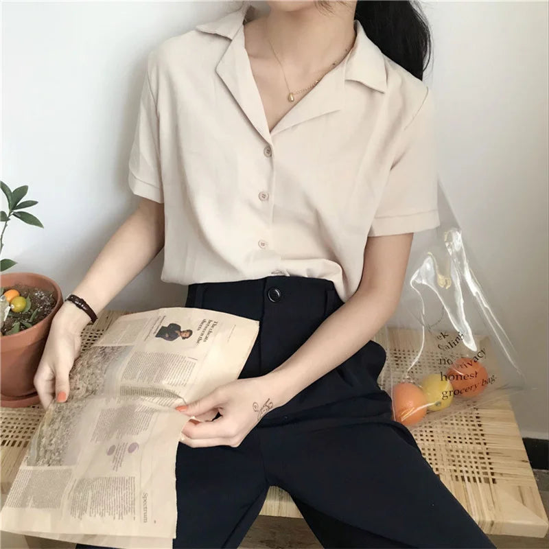 A Vintage Style Blouse with Delicate Timeless Details
