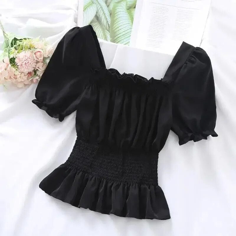 Classic Vintage Blouse with a Flattering Fit