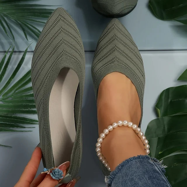 Graceful Orthopedic Flats for Modern Look