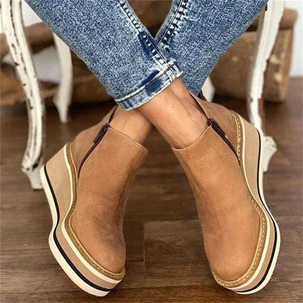 Classic Orthopedic Boots with Timeless Style
