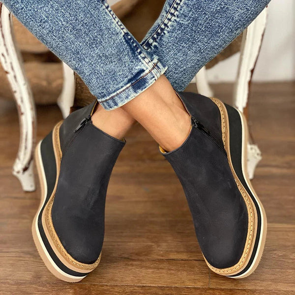 Classic Orthopedic Boots with Timeless Style