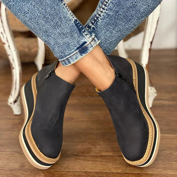 Classic Orthopedic Boots with Timeless Style