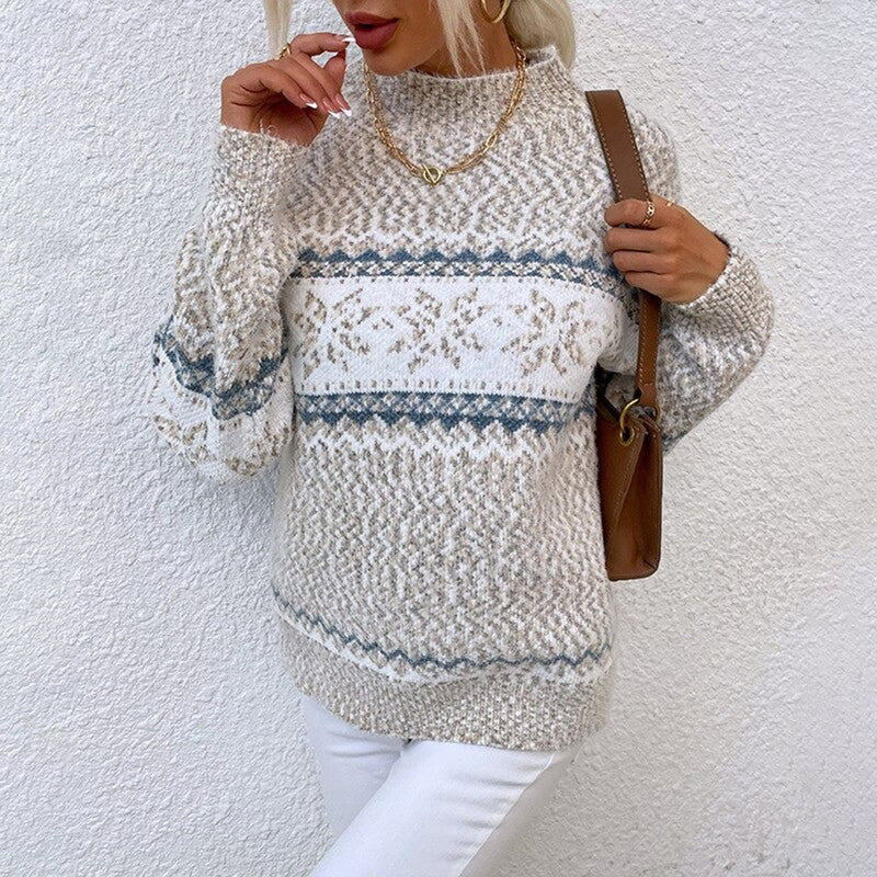 Vintage Inspired Sweater with a Contemporary Edge