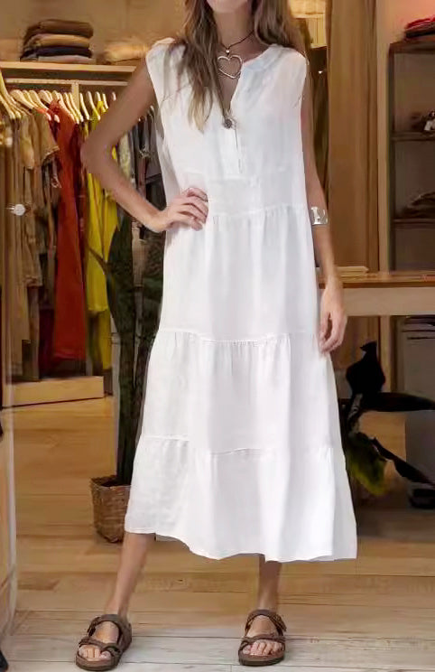 A Vintage Style Dress with Delicate Timeless Details