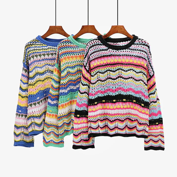 Classic Vintage Sweater with a Flattering Fit