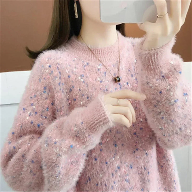 A Vintage Style Sweater with Delicate Timeless Details