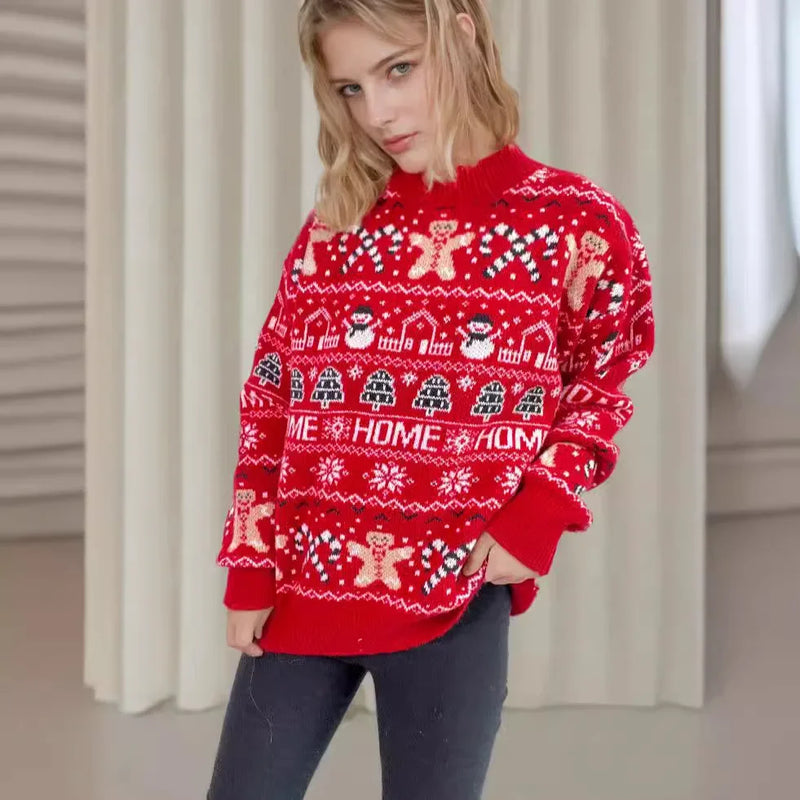 Classic Vintage Sweater with a Flattering Fit