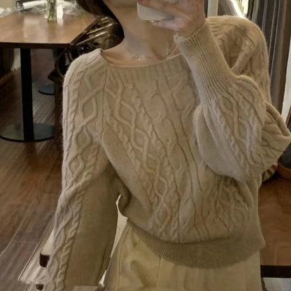 Vintage Inspired Sweater with a Contemporary Edge