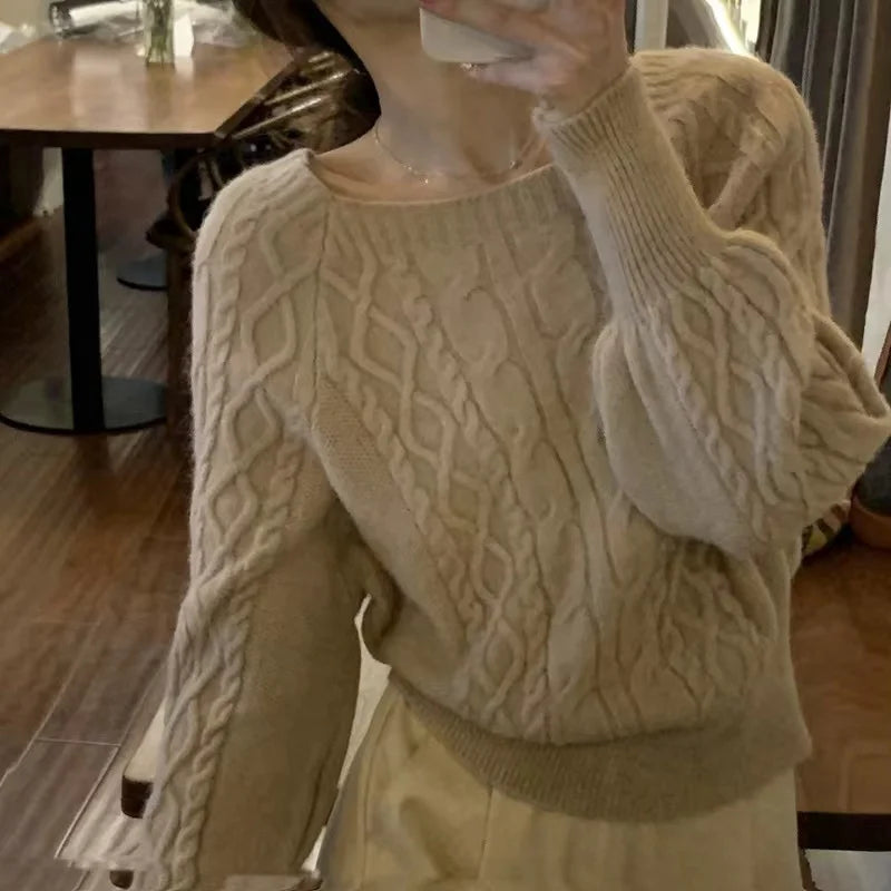 Vintage Inspired Sweater with a Contemporary Edge