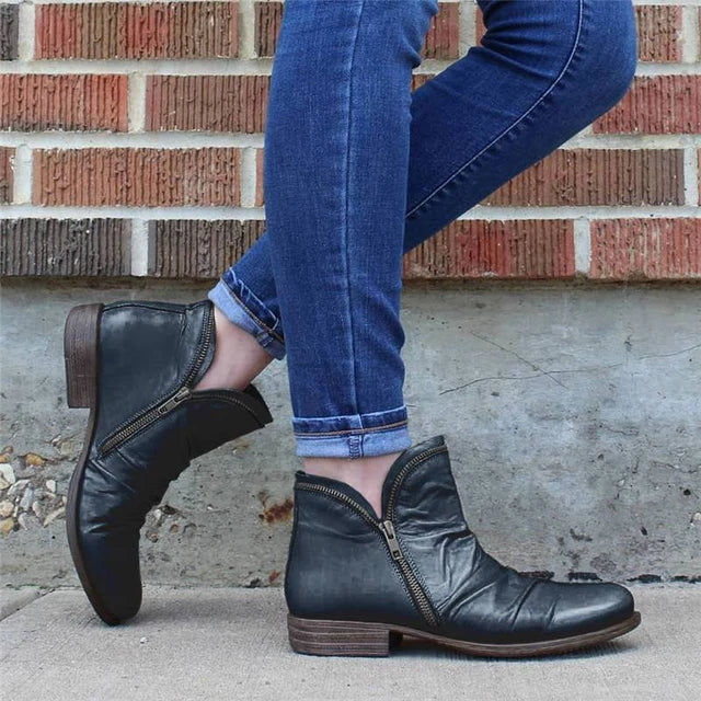 Vintage Inspired Orthopedic Boots