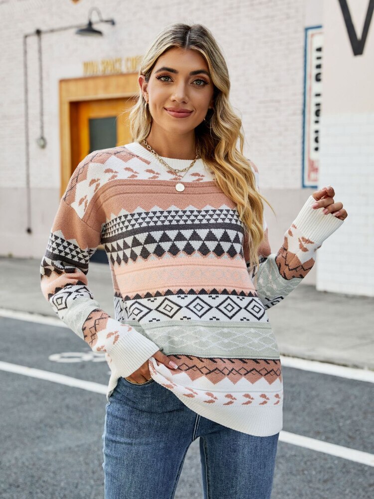 Beautifully Finished Sweater in a Timeless Design