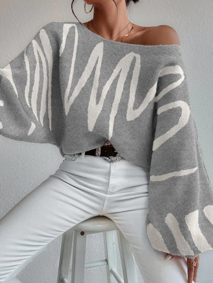 A Vintage Style Sweater with Delicate Timeless Details