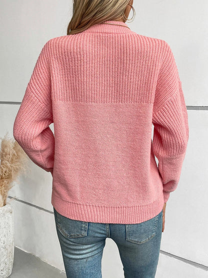 Vintage Inspired Sweater with a Contemporary Edge