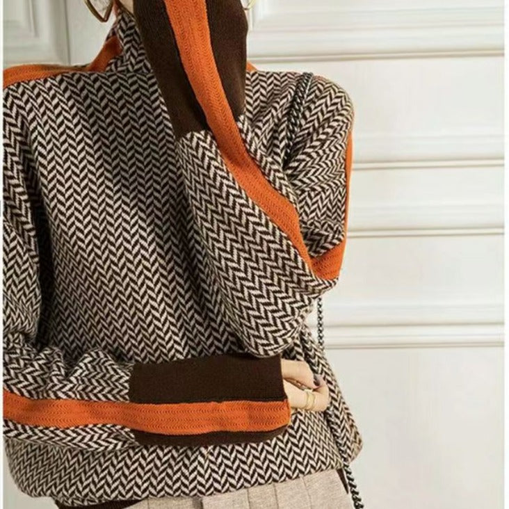 Well Tailored Sweater with a Graceful Silhouette