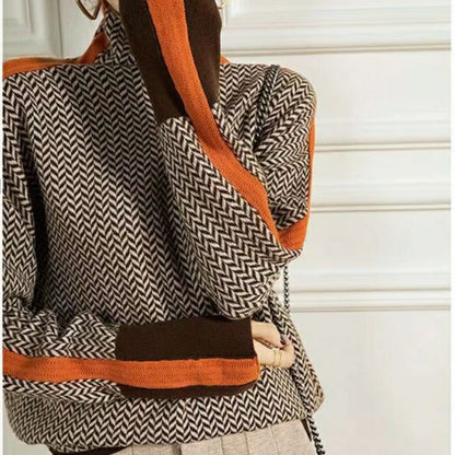 Well Tailored Sweater with a Graceful Silhouette
