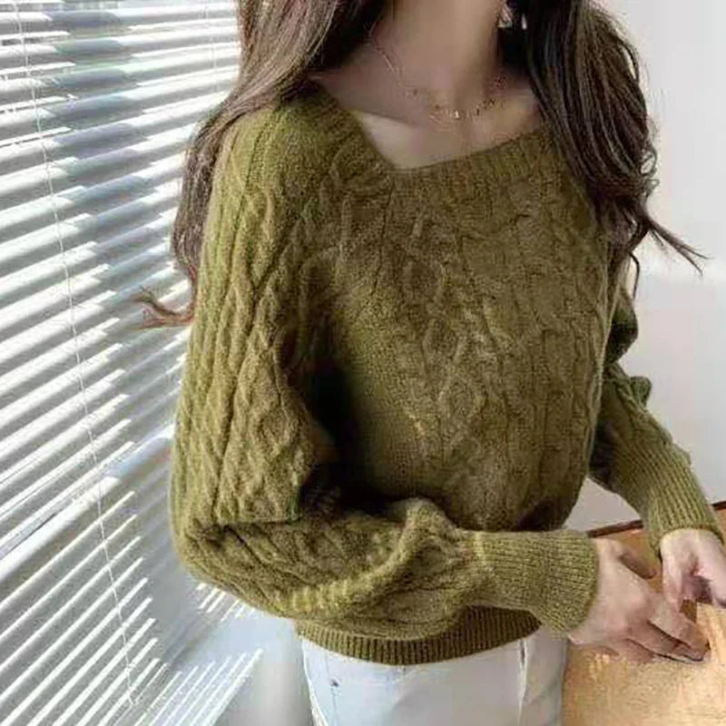 Vintage Inspired Sweater with a Contemporary Edge