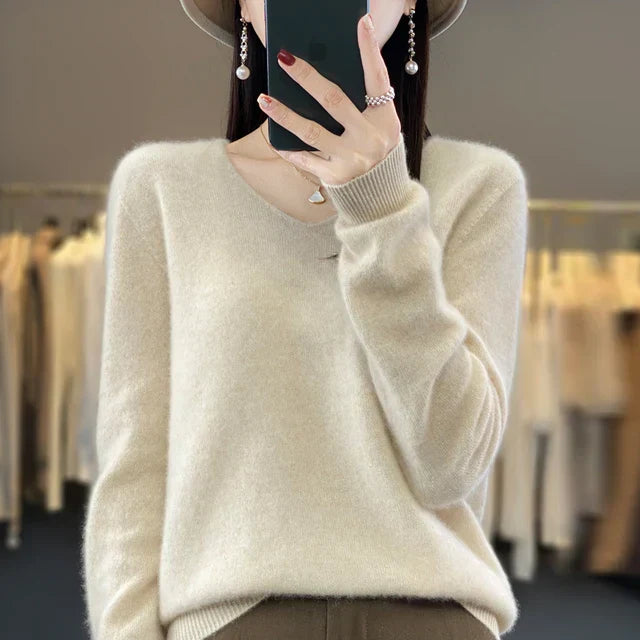 Beautifully Finished Sweater in a Timeless Design