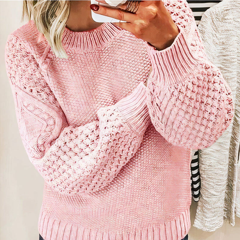 Well Tailored Sweater with a Graceful Silhouette