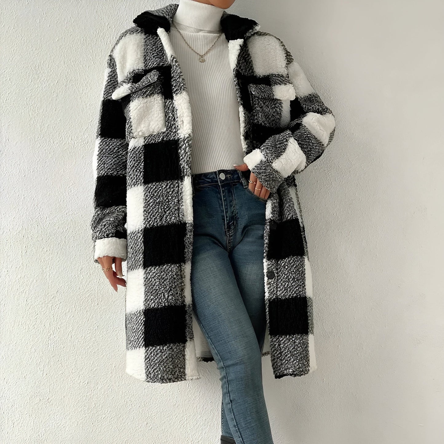 Gracefully Styled Coat for Any Occasion