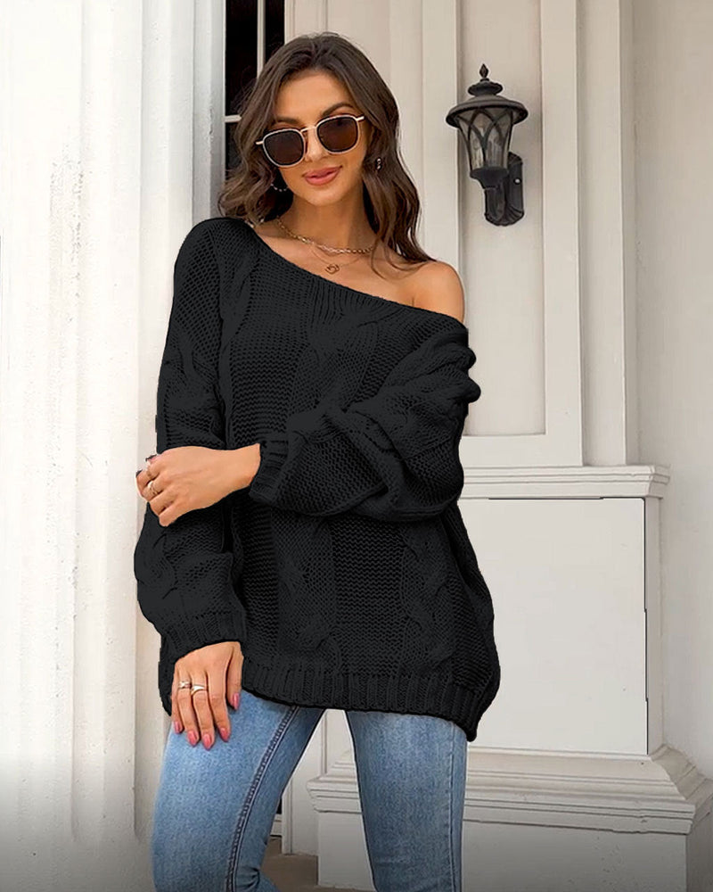 Classic Vintage Sweater with a Flattering Fit