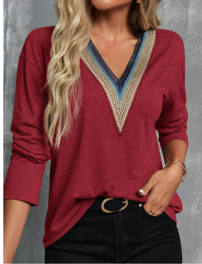 Vintage Inspired Blouse with a Contemporary Edge