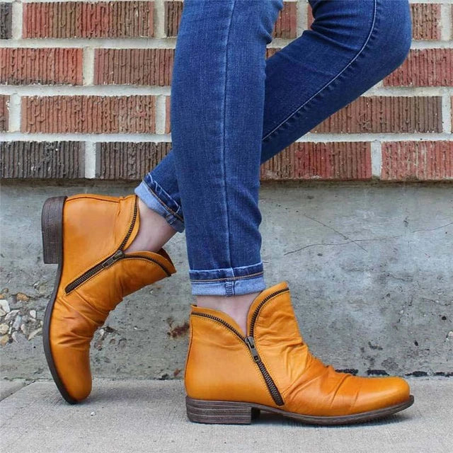 Vintage Inspired Orthopedic Boots