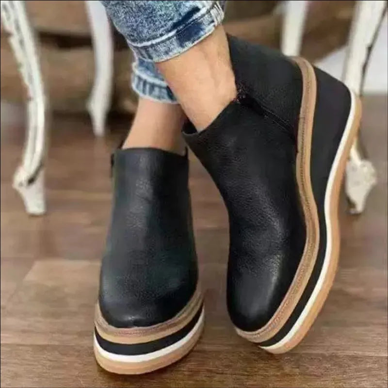 Chic Orthopedic Boots with Unique Design
