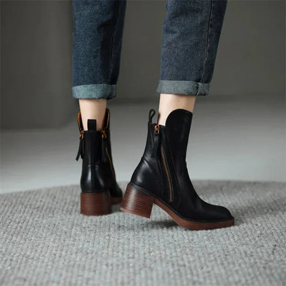Vintage Inspired Orthopedic Boots
