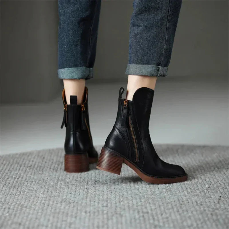 Vintage Inspired Orthopedic Boots