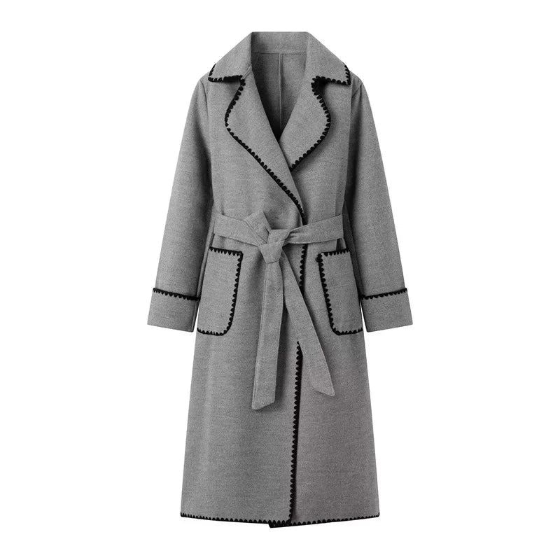 A Vintage Style Coat with Delicate Timeless Details