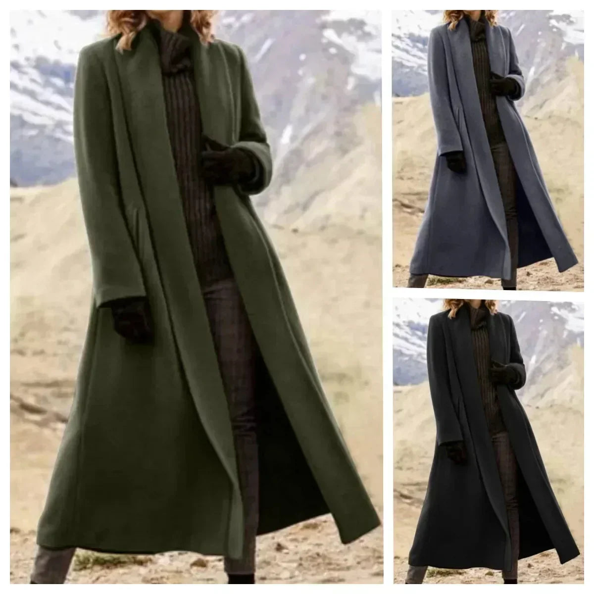 Classic Vintage Coat with a Flattering Fit
