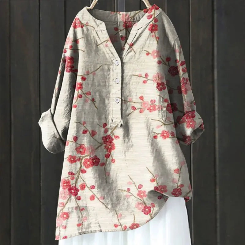 Vintage Inspired Blouse with a Contemporary Edge