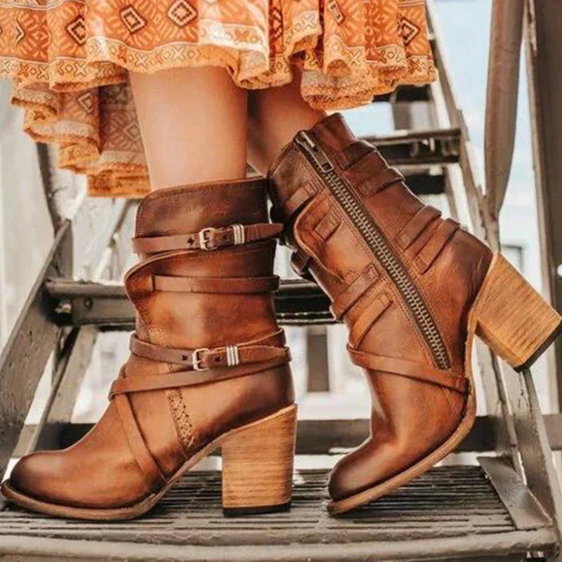 Classic Orthopedic Boots with Timeless Style