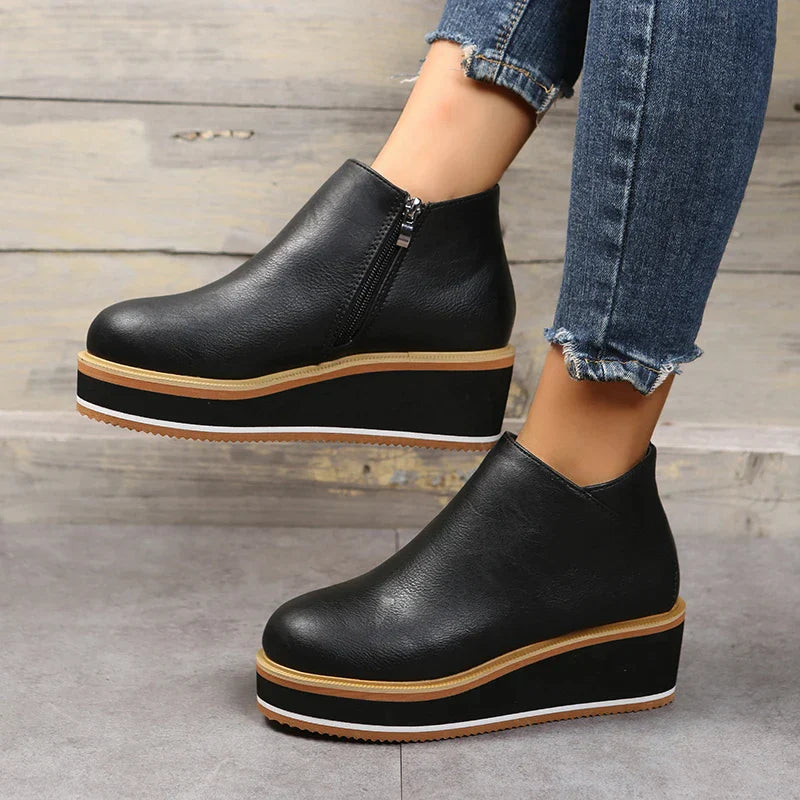 Classic Orthopedic Boots with Timeless Style