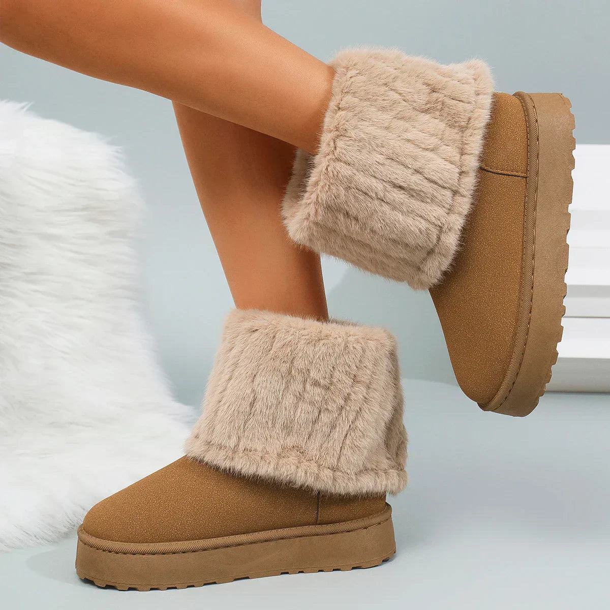 Chic Orthopedic Boots with Unique Design