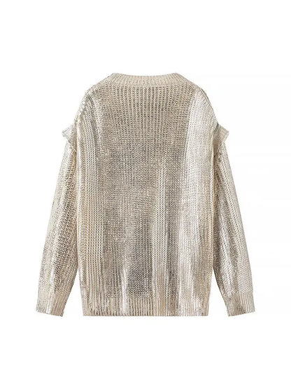 Beautifully Finished Sweater in a Timeless Design