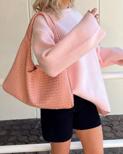 A Vintage Style Sweater with Delicate Timeless Details