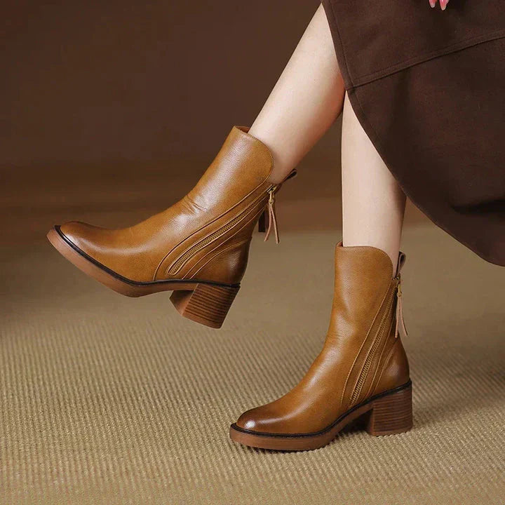 Classic Orthopedic Boots with Timeless Style