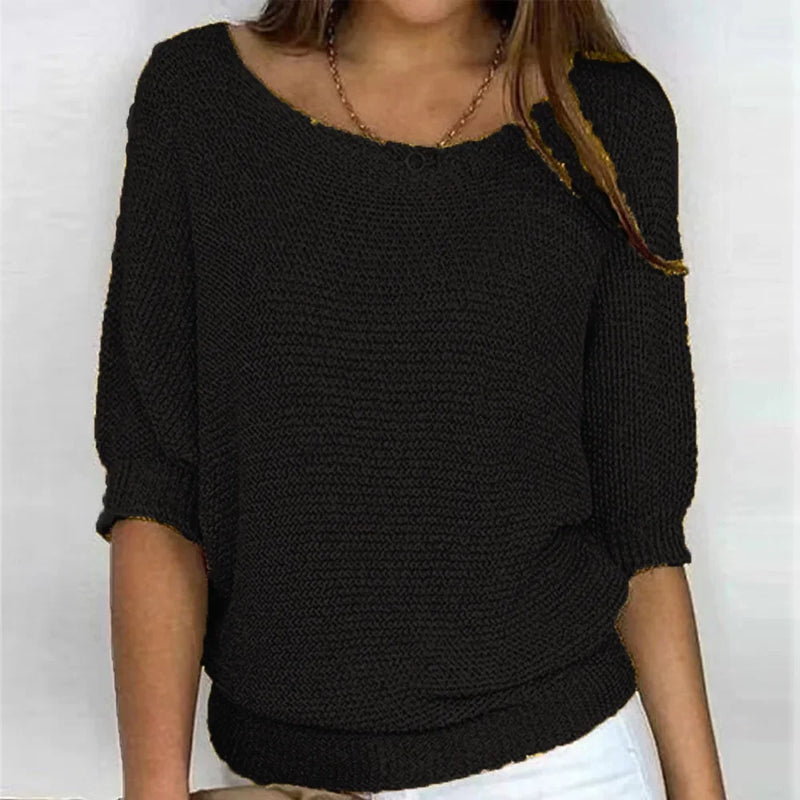 Polished Sweater with an Effortless Classic Look