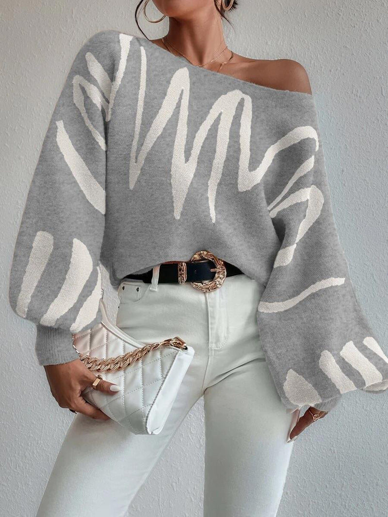 A Vintage Style Sweater with Delicate Timeless Details