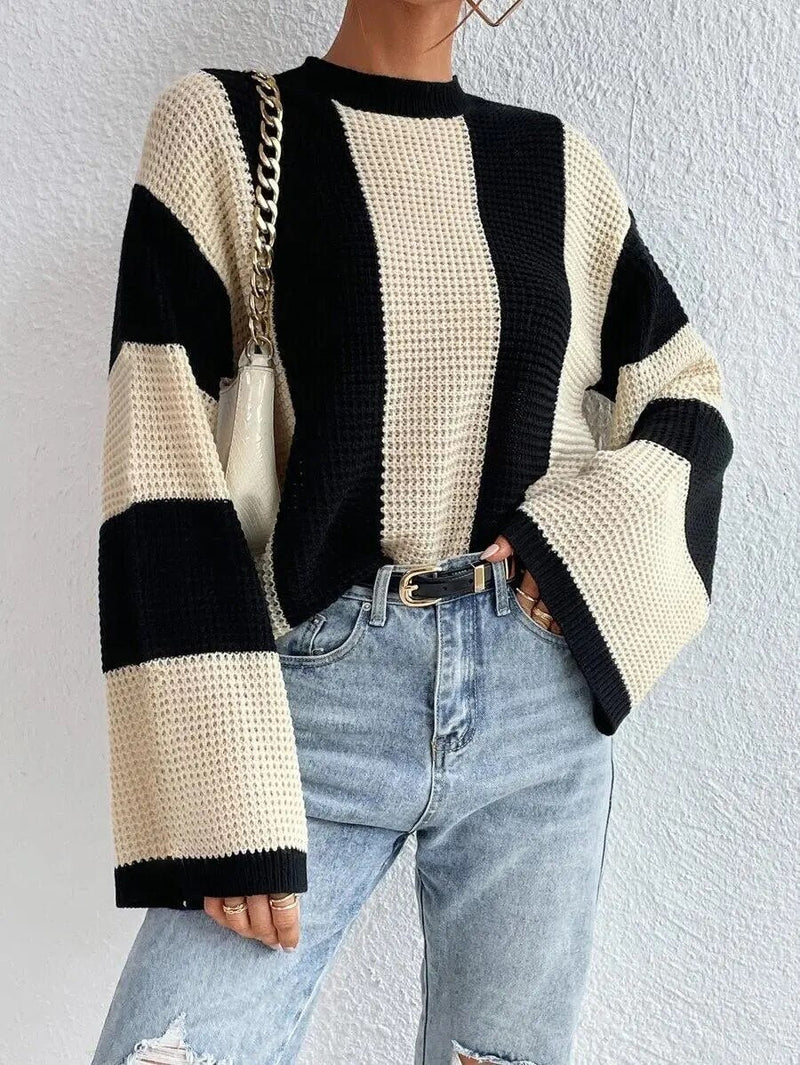 A Vintage Style Sweater with Delicate Timeless Details