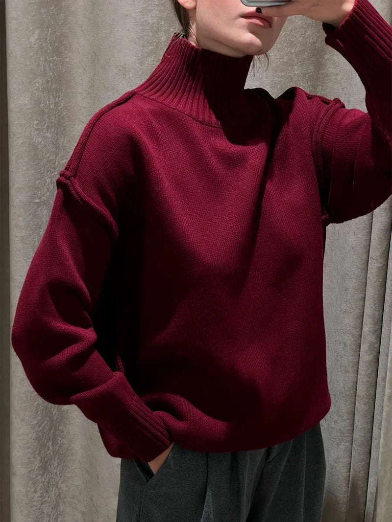 Polished Sweater with an Effortless Classic Look