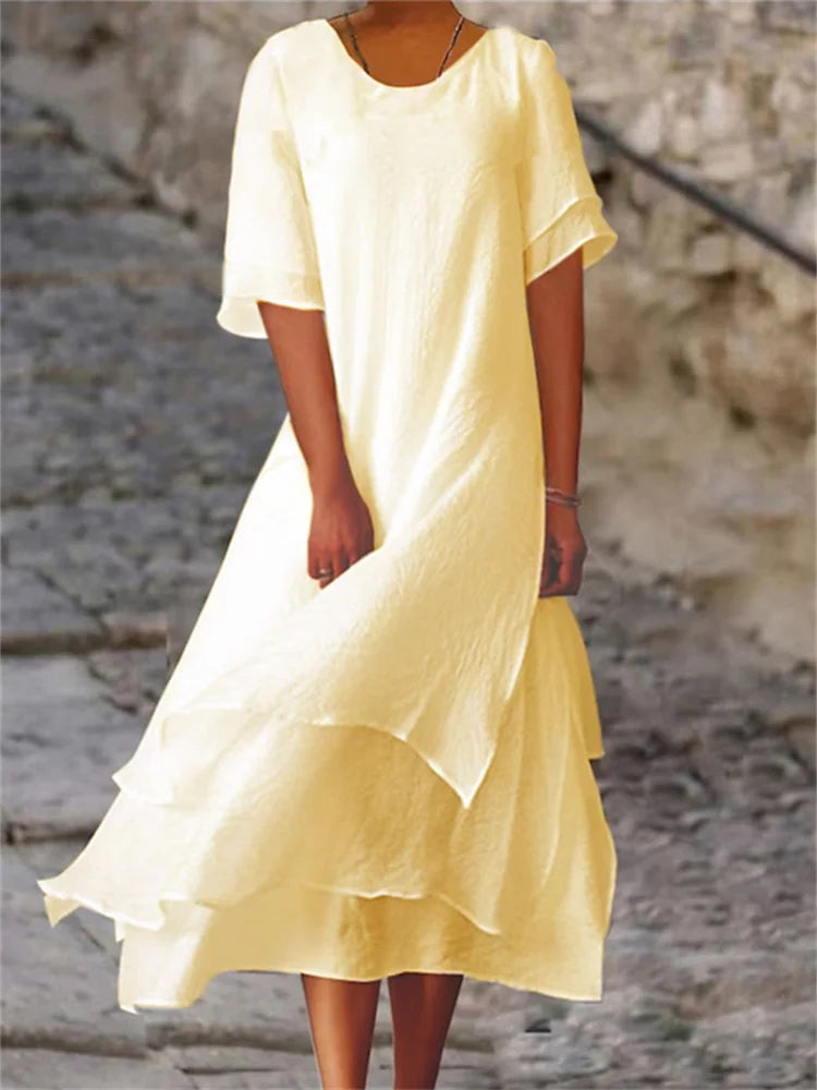 Well Tailored Dress with a Graceful Silhouette