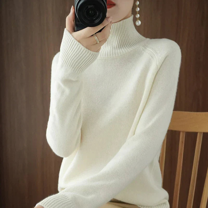 Beautifully Finished Sweater in a Timeless Design