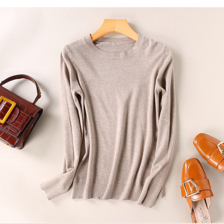 A Vintage Style Sweater with Delicate Timeless Details
