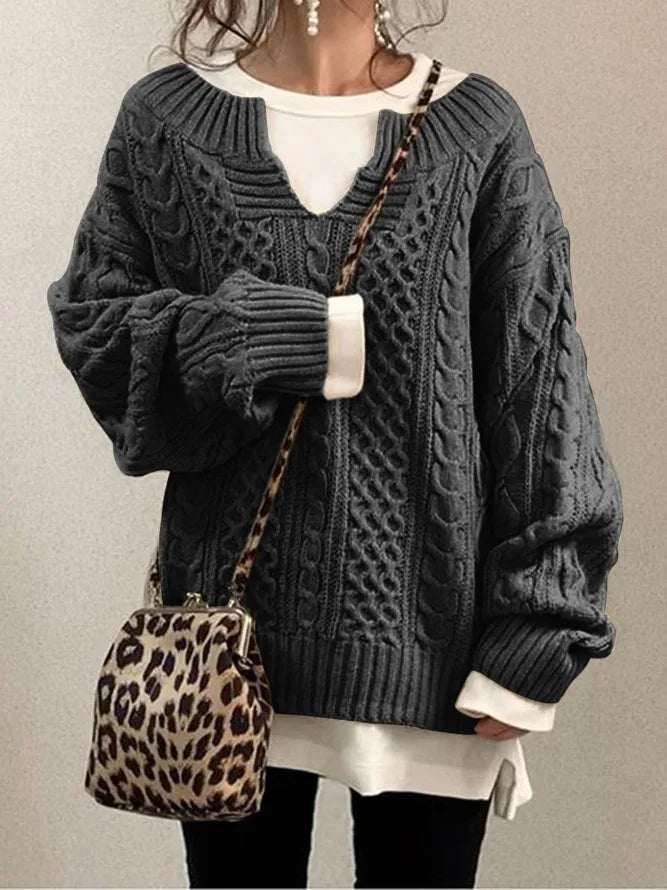 Beautifully Finished Sweater in a Timeless Design