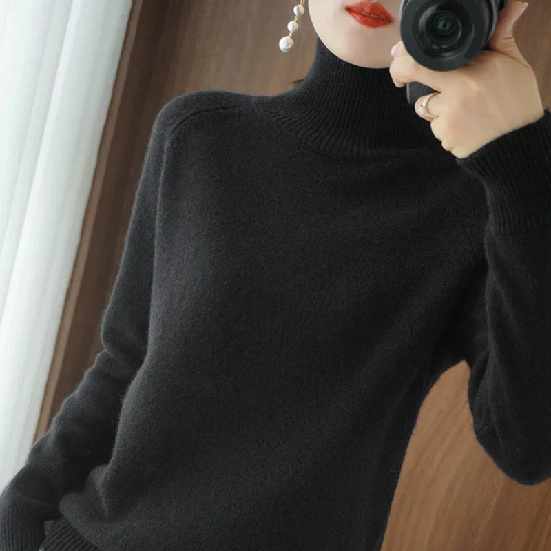 Beautifully Finished Sweater in a Timeless Design