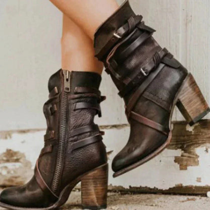 Classic Orthopedic Boots with Timeless Style
